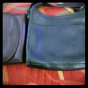 COACH bag and JNY wallet